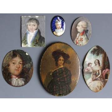 Group of Miniature Paintings