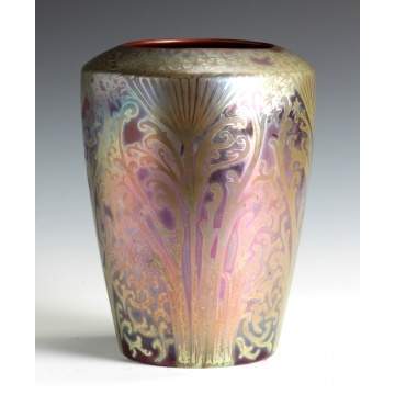 Fine & Rare Weller Sicard Art Nouveau Vase