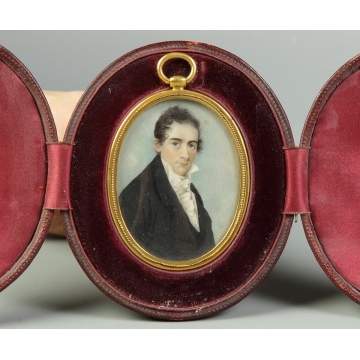 Early 19th Cent. Miniature on Ivory