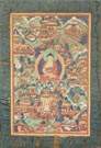 Tibetan Painting on Linen