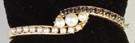 14K Gold, Pearl & Sapphire Bracelet