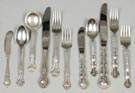Two Sterling Silver Flatware Sets