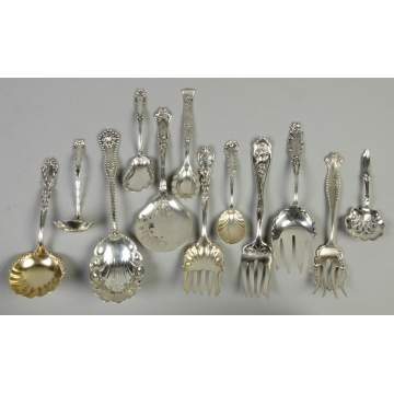 Misc. Sterling Silver Serving Pcs. 