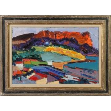 Pierre Ambrogiani (1907-1985) "Cap Canaille a Cassis"