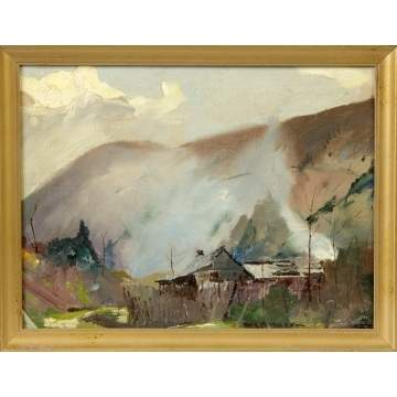 Roy Martell Mason (American, 1886-1972) "Valley in VA"