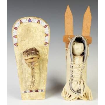 Native American Doll Cradles