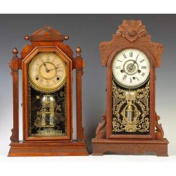 Ansonia & New Haven Shelf Clocks