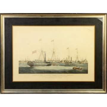 "Ships of the General Steam Navigation Co." Print
