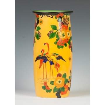 Royal Doulton Hand Painted & Relief Vase
