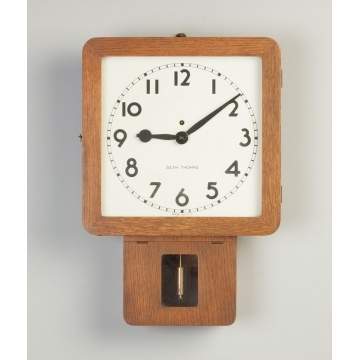 Seth Thomas Art Deco School House Clock