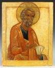 Early Russian Icon of a Prophet, St. Peter
