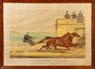 Currier & Ives "The Trotting Gelding Billy D with Running Mate"