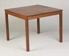 Tage Frid (1915–2004) Square Walnut Side Table