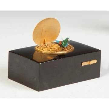 Fine & Rare Singing Bird Box, Attr. to Patek Philippe 