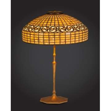 Tiffany Studios Lemon Leaf Table Lamp