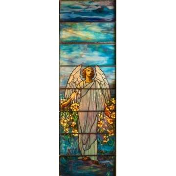 Tiffany Studios Memorial Window "Angel of Resurrection"