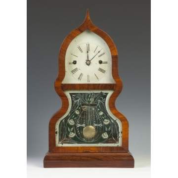 Fine & Rare J.C. Brown Acorn Shelf Clock