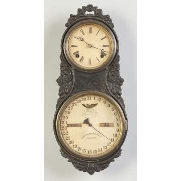 Ithaca Iron Front Wall Clock