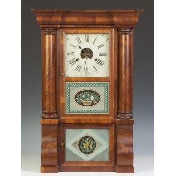 Forestville Mfg. Co. Empire Shelf Clock