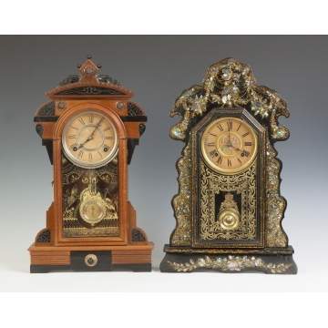 F. Kroeber & Ansonia Shelf Clocks