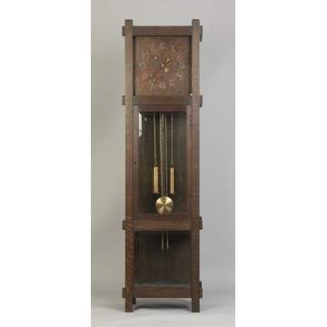 Shop of the Crafters Oak Hall Clock