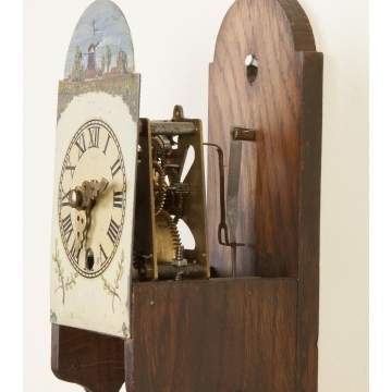 Miniature Dutch Hooded Clock