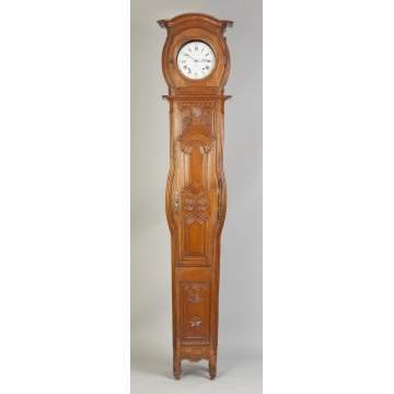R. Jeantet Morbier French Tall Case Clock