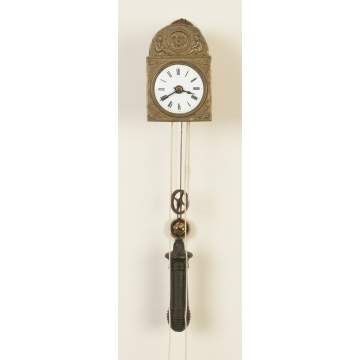 Miniature Black Forest Wag-on-Wall Clock