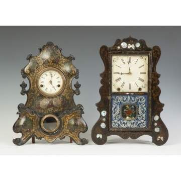 Gilbert & Jerome & Brewster Mfg. Co. Clocks