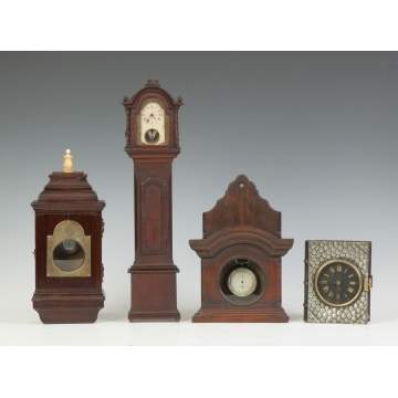 Watch Safes, Miniature Grandfather Clocks, Book Clock