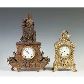 Seth Thomas & Ansonia Shelf Clocks