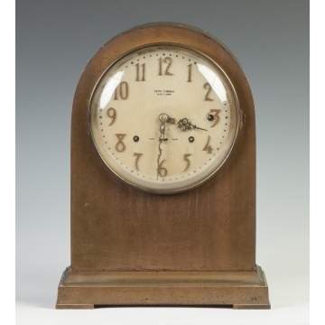 Seth Thomas Sonora Chime Brass Shelf Clock