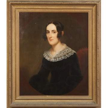Portrait of a Young Lady with Lace Collar