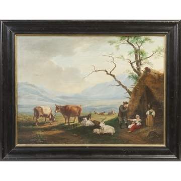 H. V. D. Meulen, Farm scene