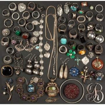 Large Group of Vintage Jewelry