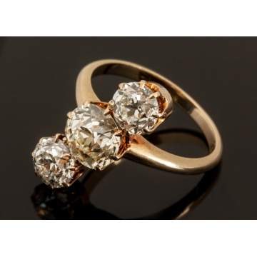 Ladies 14K Gold & Diamond Ring