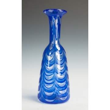 Barovier & Toso Murano Glass Pulled Loop Vase