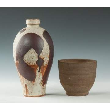 Ted Randall (American, 1914-1985) & Robert Chapman Turner (American, 1913-2005) Pottery Vases