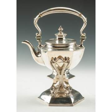Galt & Bro. Inc. Sterling Silver Kettle on Stand