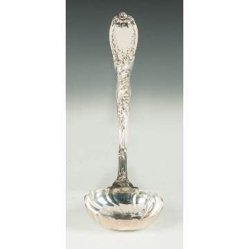 Tiffany & Co. Makers Sterling Silver Ladle - Chrysanthemum Pattern