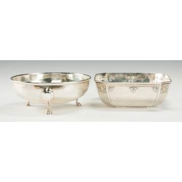 Two Tiffany & Co. Makers Sterling Silver Bowls