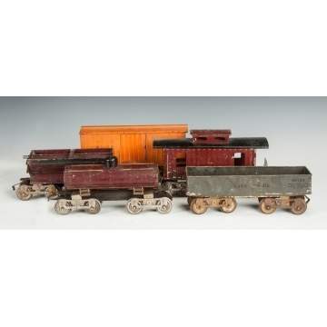 New York Central & HRRR 10-Series Engine, Tender #4351 & 6 Cars