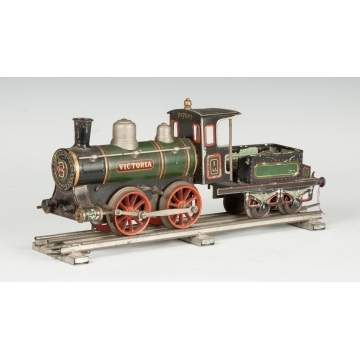 Bing Clockwork Engine & Tender, "Victoria"