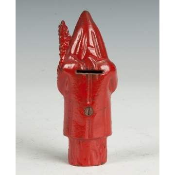 Santa Cast Iron Still Bank