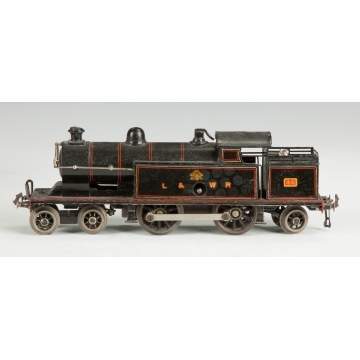 Marklin Clockwork Engine, L & NWR #44