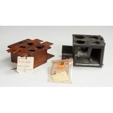 Two Patent Model Stoves