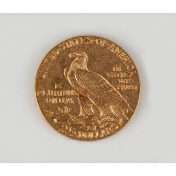 1914 Gold Two-and-a-half Dollar Indian Head Coin