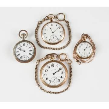 4 Pocket Watches