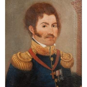 Leonardo Alenza (Spanish, 1807-1845) Portrait of Isidoro Marquez