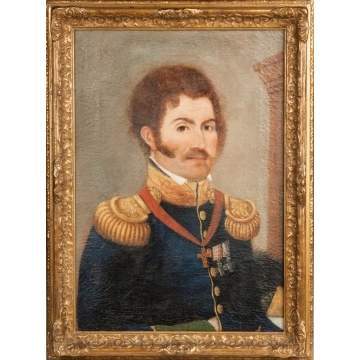 Leonardo Alenza (Spanish, 1807-1845) Portrait of Isidoro Marquez